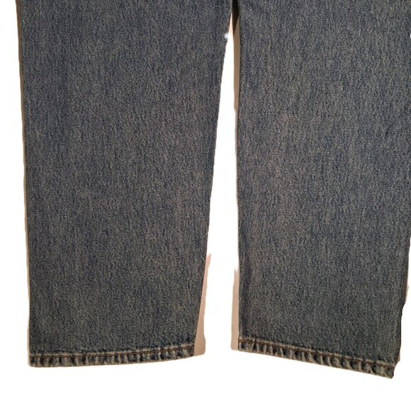 LEVI'S 550 '92 Jeans  34 x 28.5  Medium Washed  Relaxed Tapered Fit  Cotton  GUC - Picture 11 of 11